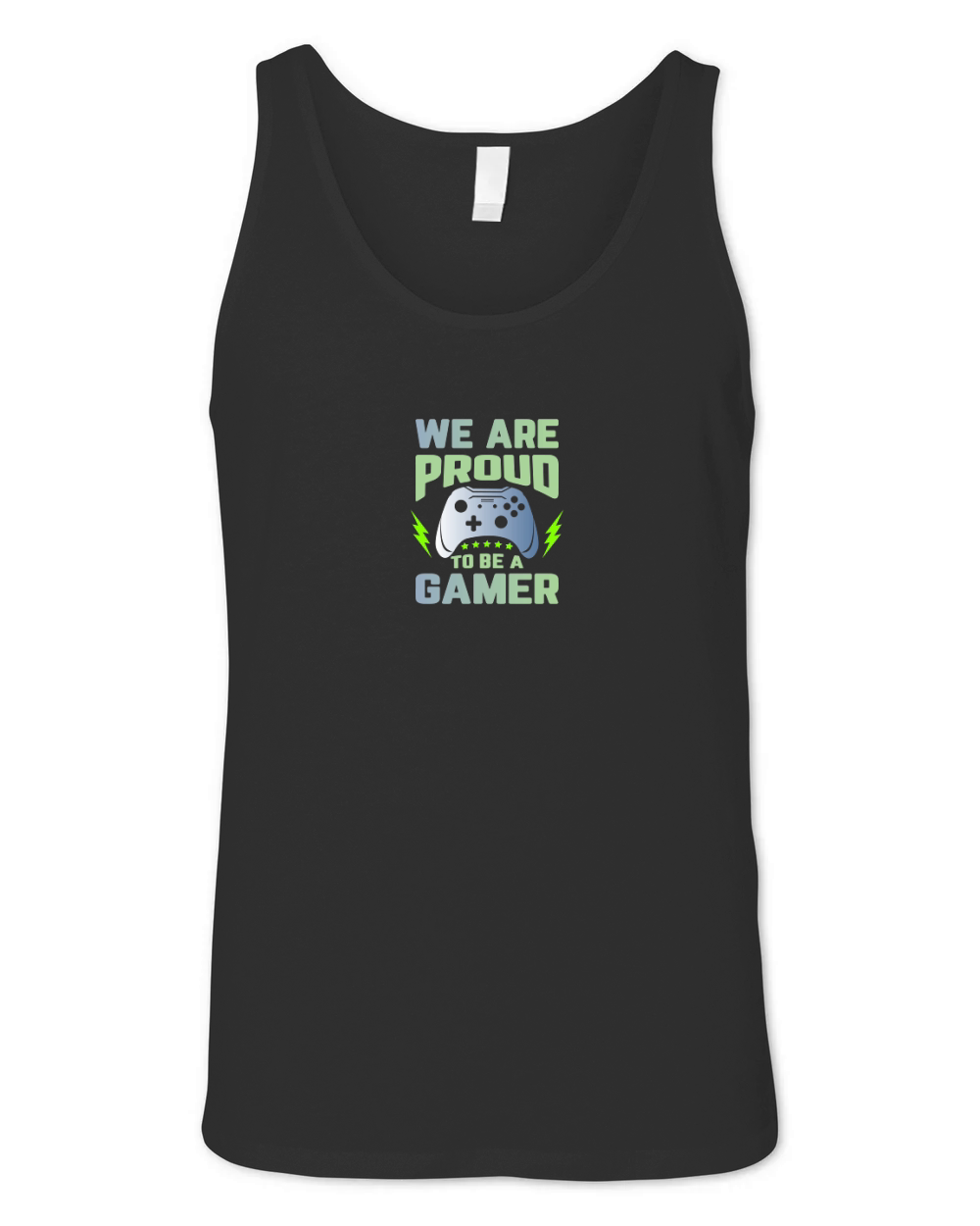 We are proud to be a gamer Unisex Jersey Tank