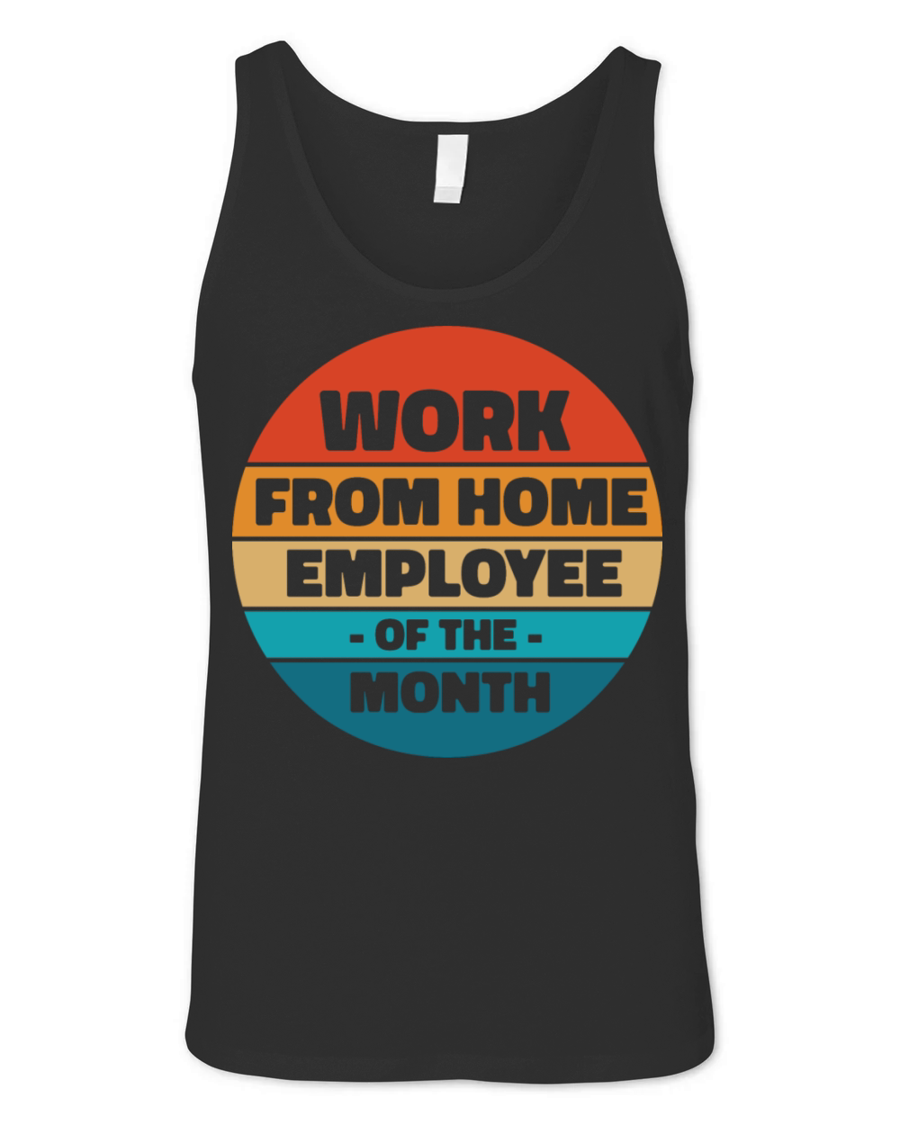 Work from Home Employee of the Month Unisex Jersey Tank