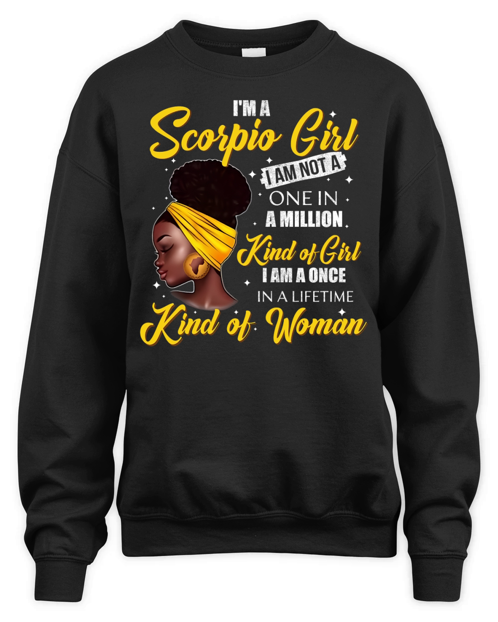 IM A SCORPIO GIRL Unisex Premium Crewneck Sweatshirt