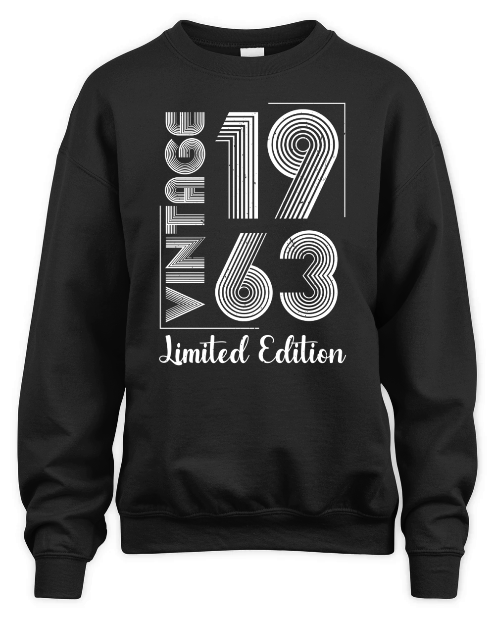Vintage 1963 Limited Edition Unisex Premium Crewneck Sweatshirt