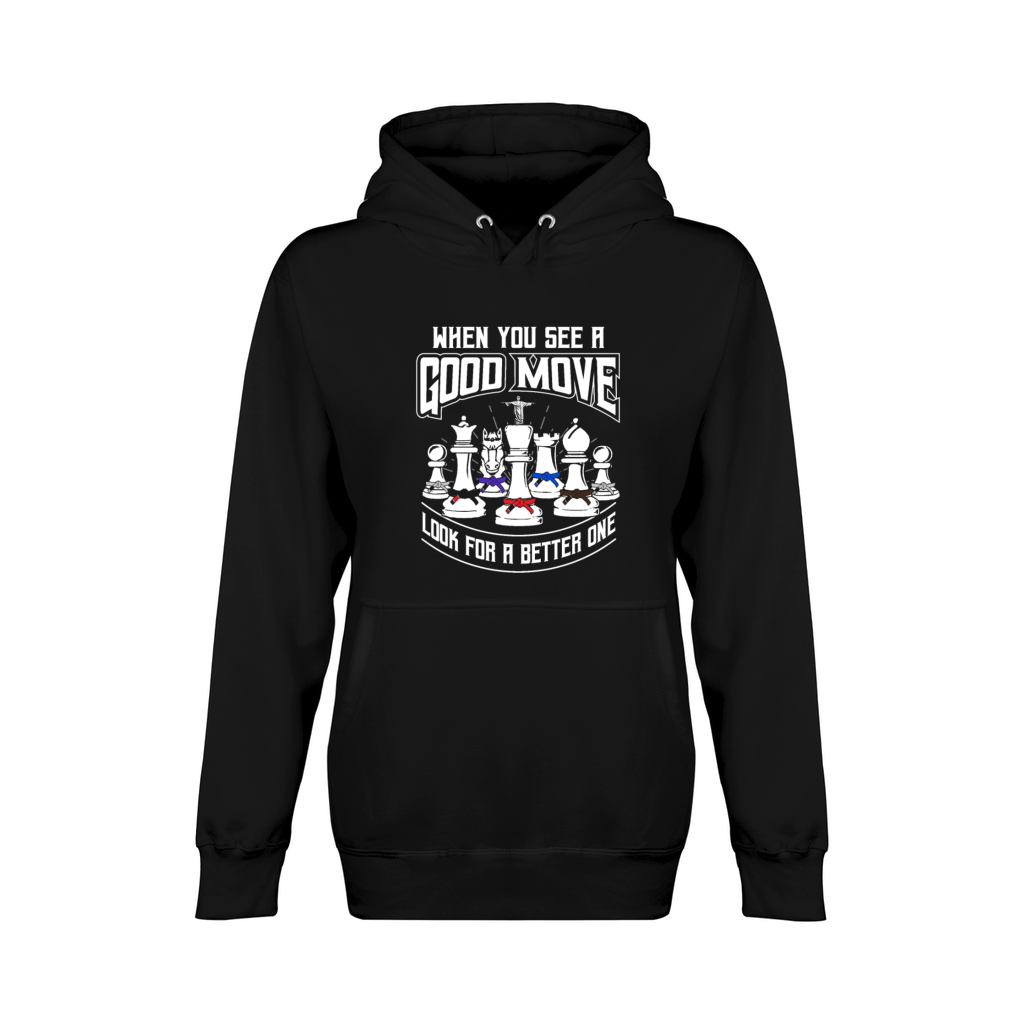 Chess Move - BJJ and Jiu Jitsu T Shirt Unisex Premium Pullover Hoodie
