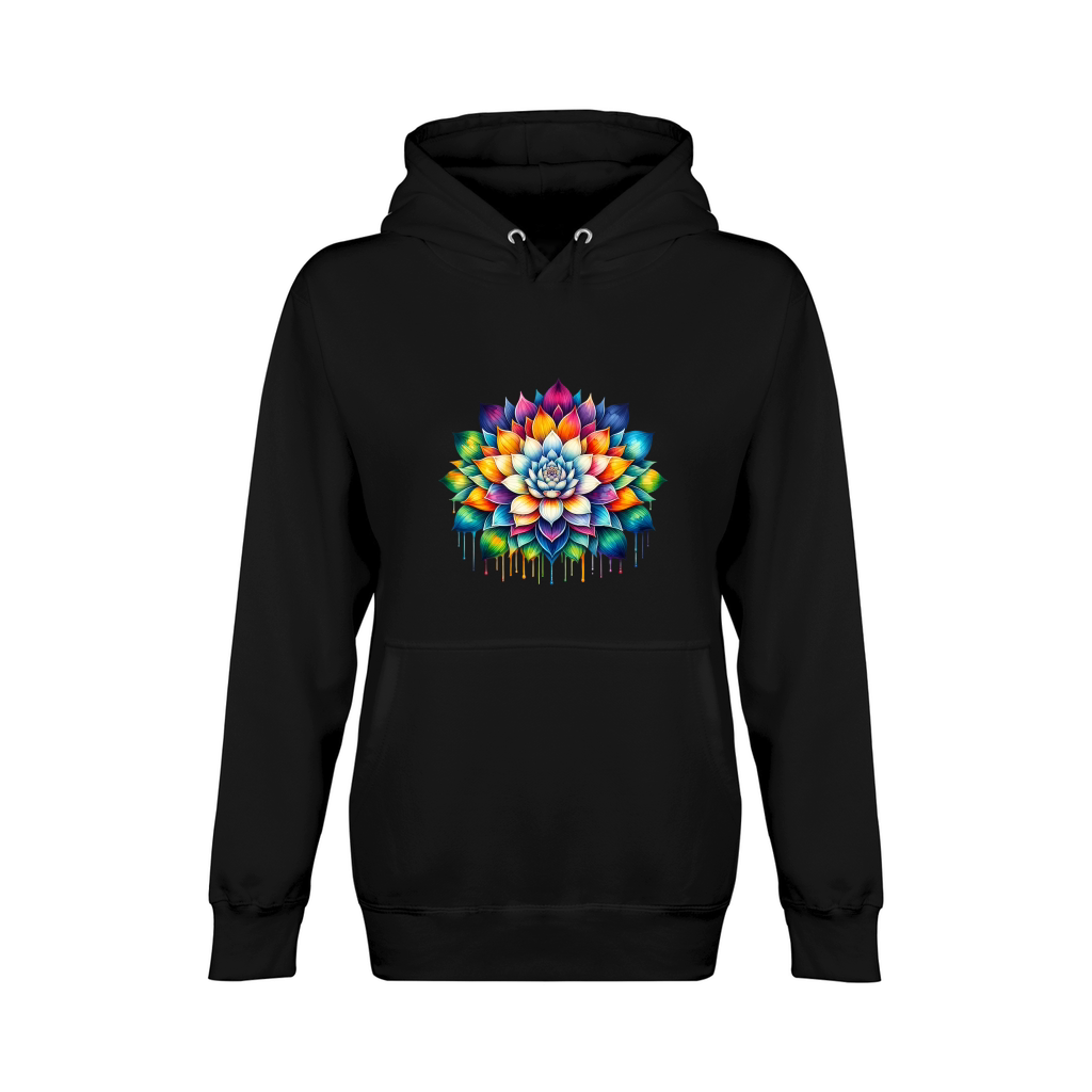 Colorful Mandala Yoga Unisex Premium Pullover Hoodie