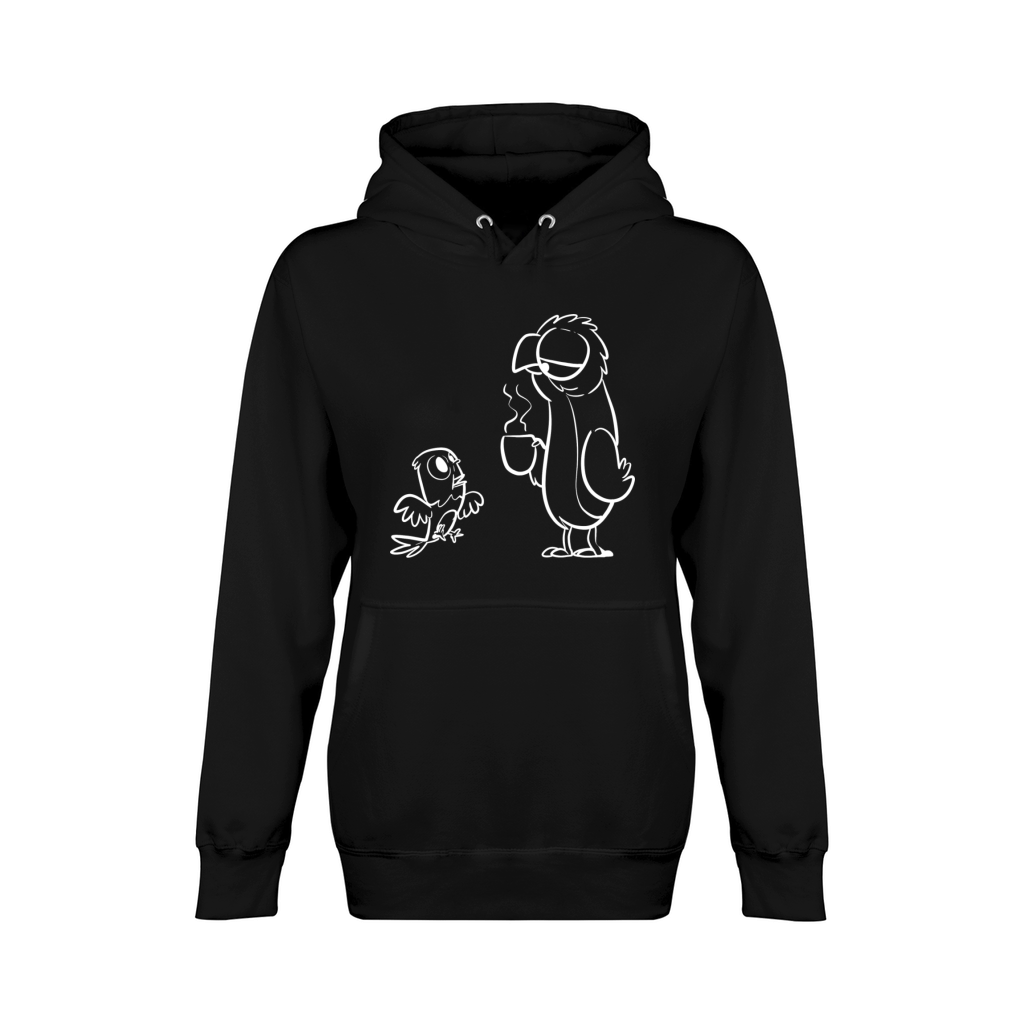 Morning Little Parrot Morning Person Gift Unisex Premium Pullover Hoodie