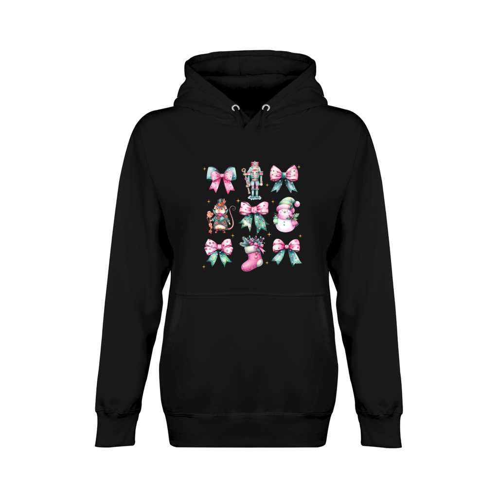 Nutcracker Coquette Christmas Unisex Premium Pullover Hoodie