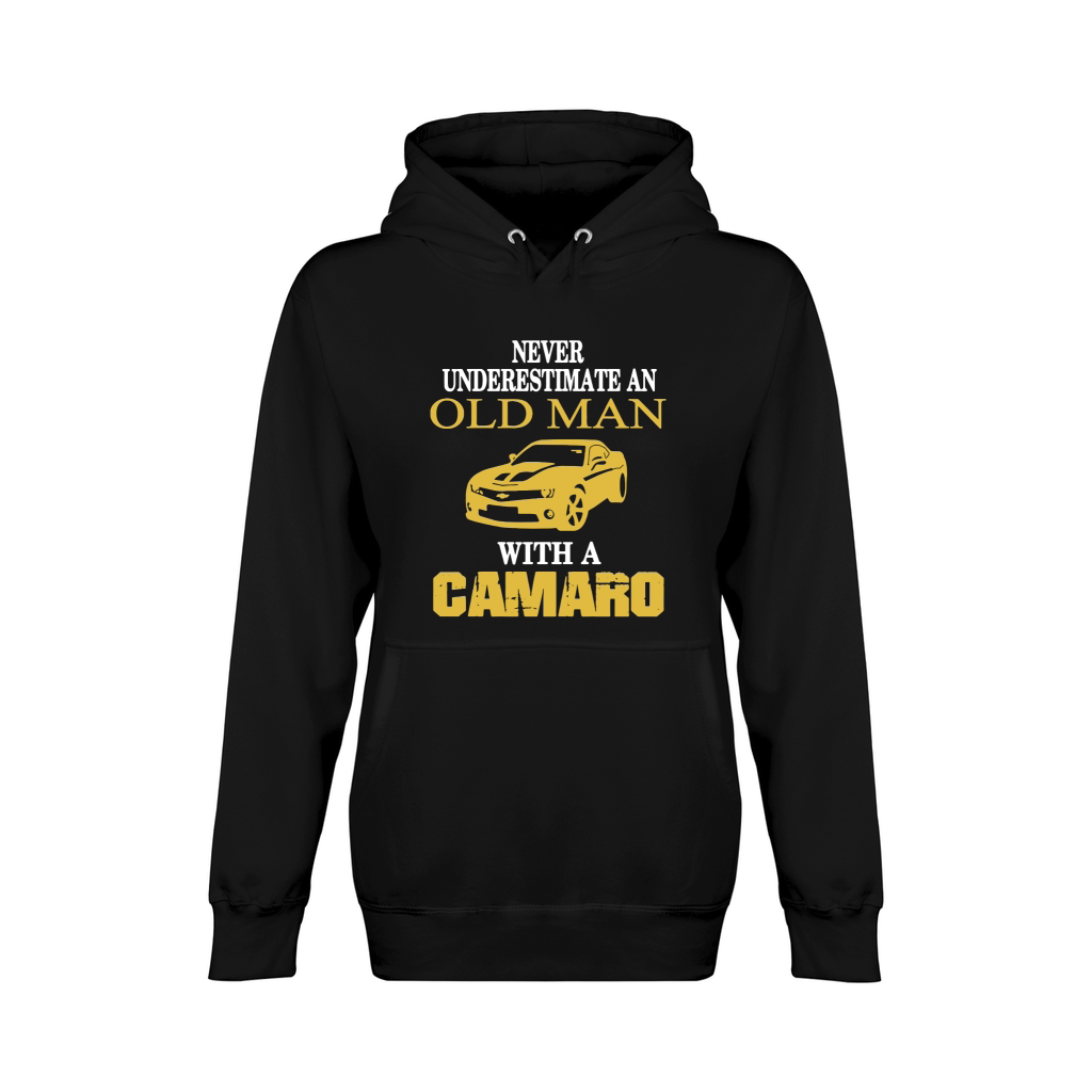 OLD MAN WITH CAMARO T-Shirt Unisex Premium Pullover Hoodie