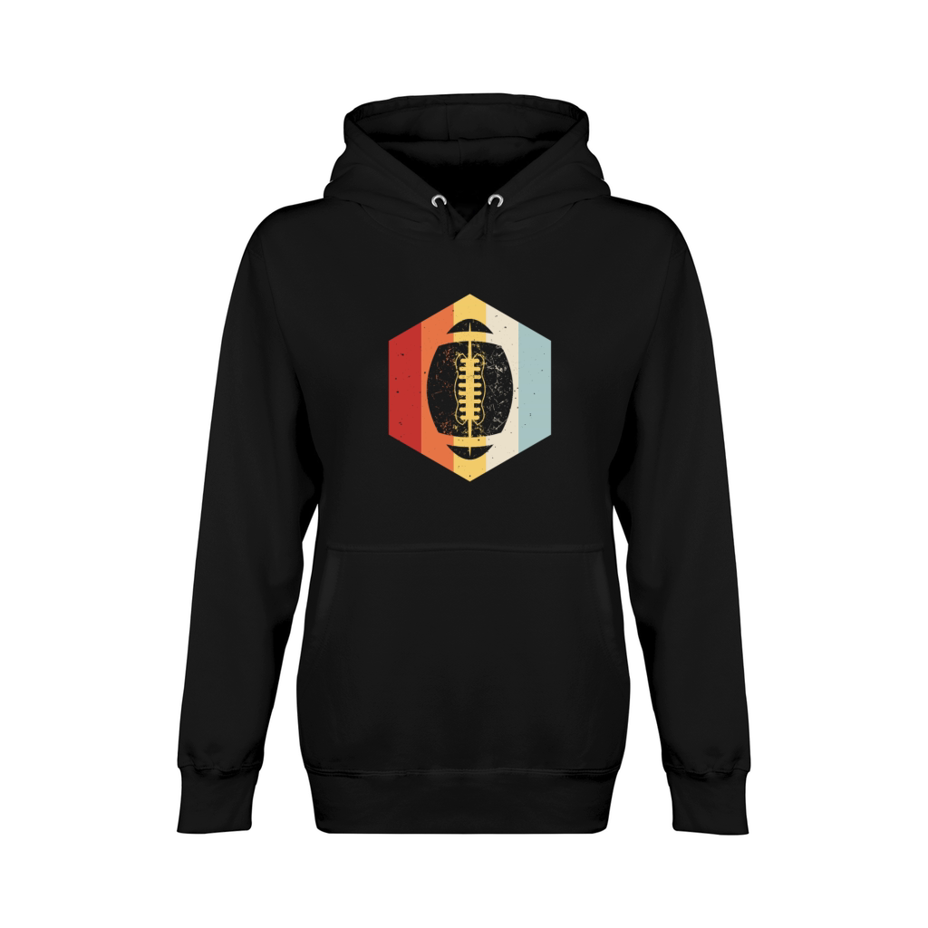 Retro Vintage Rugby Unisex Premium Pullover Hoodie