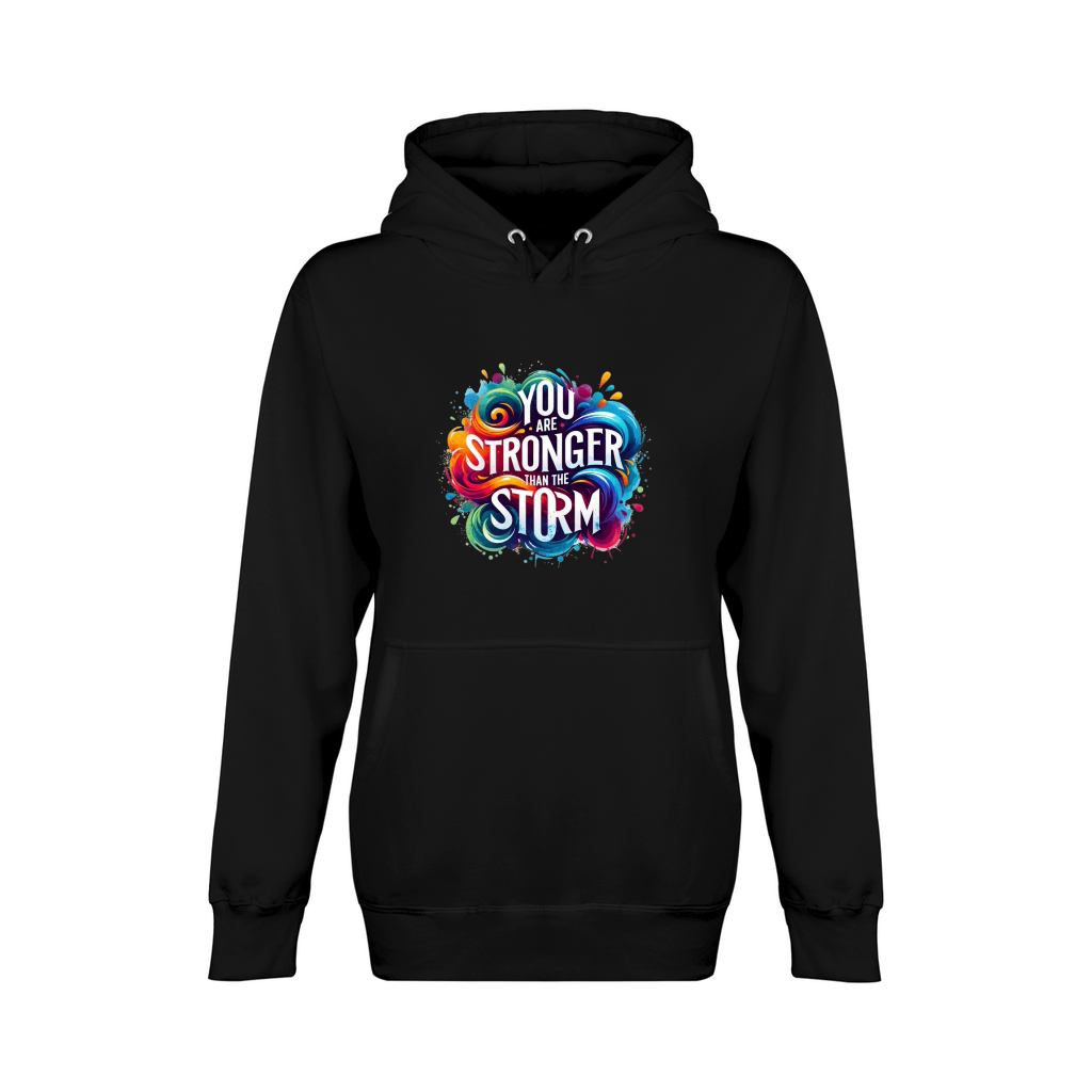 You are stronger than the storm Unisex Premium Pullover Hoodie