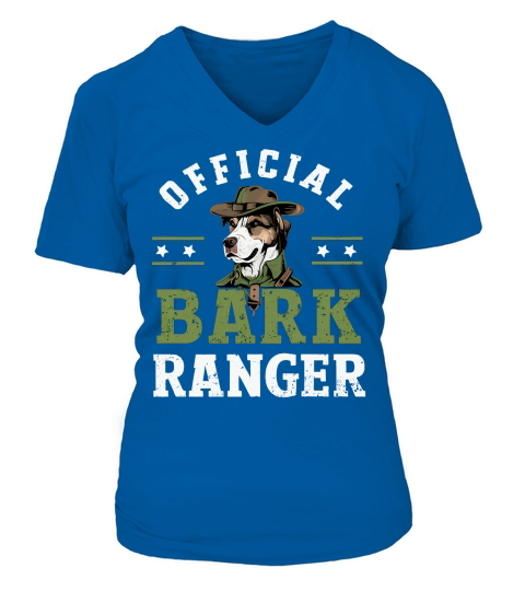 Official bark ranger V-neck T-Shirt Woman
