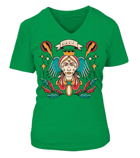 Virgo V-neck T-Shirt Woman
