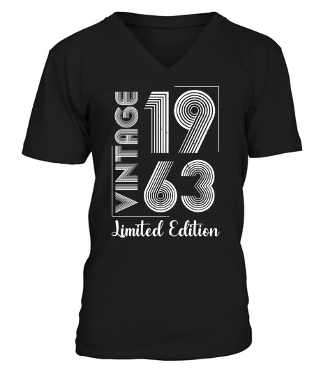 Vintage 1963 Limited Edition V-Neck T-shirt