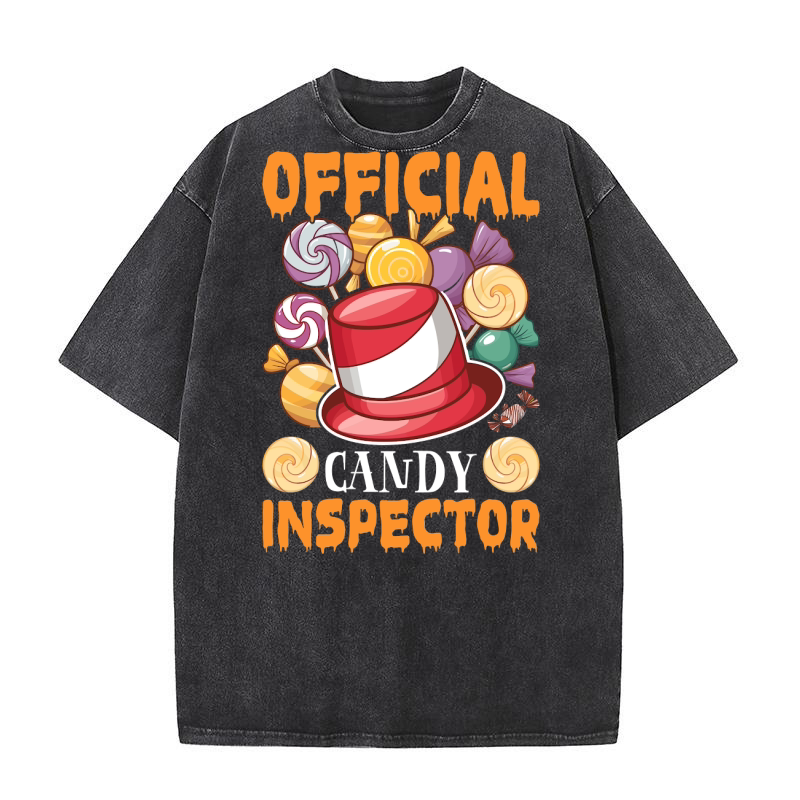 358. official candy inspector Washed T-Shirt