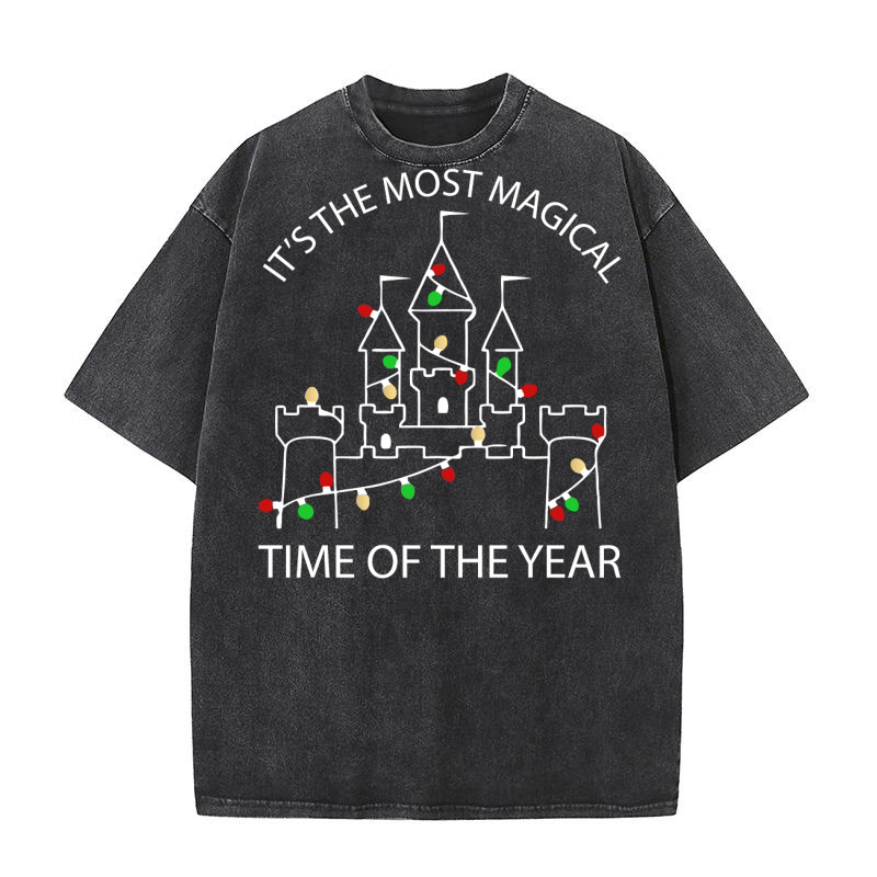 IT S THE MOST TIME OF THE YEAR Washed T-Shirt