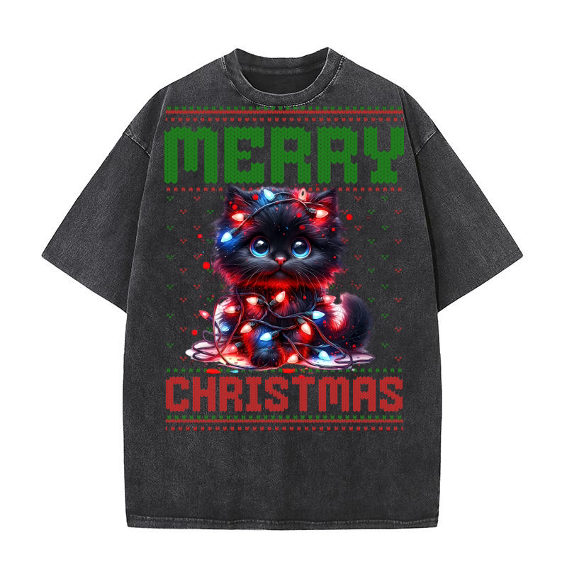 Merry christmas 59 09 Washed T-Shirt