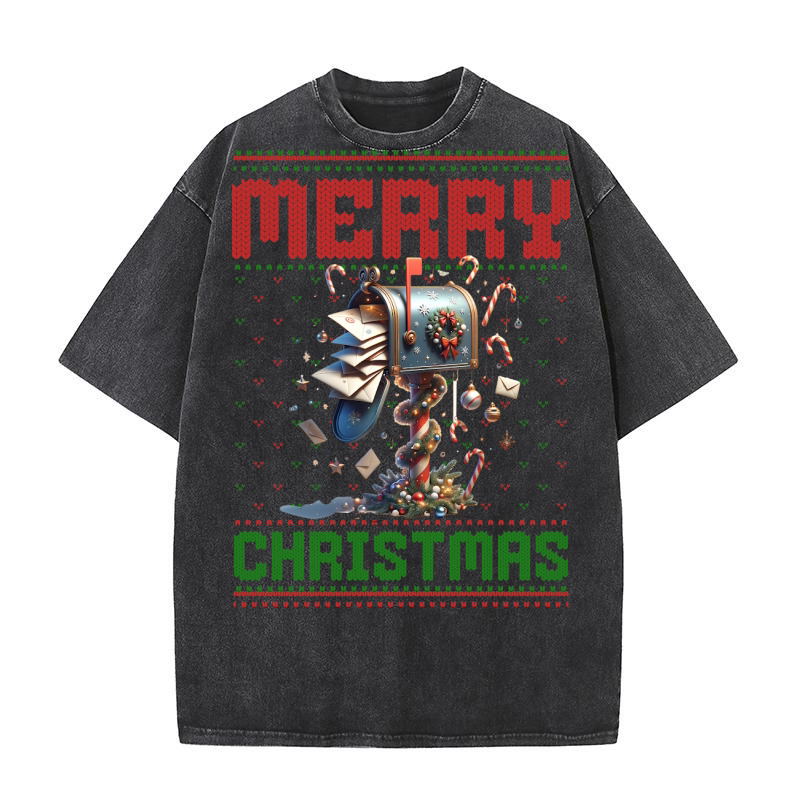 Merry christmas 59 17 Washed T-Shirt