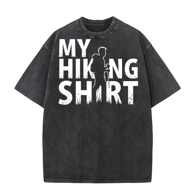 My hiking shirt Washed T-Shirt
