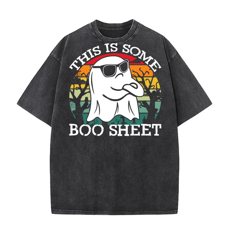 This Is Boo Sheet CF Washed T-Shirt