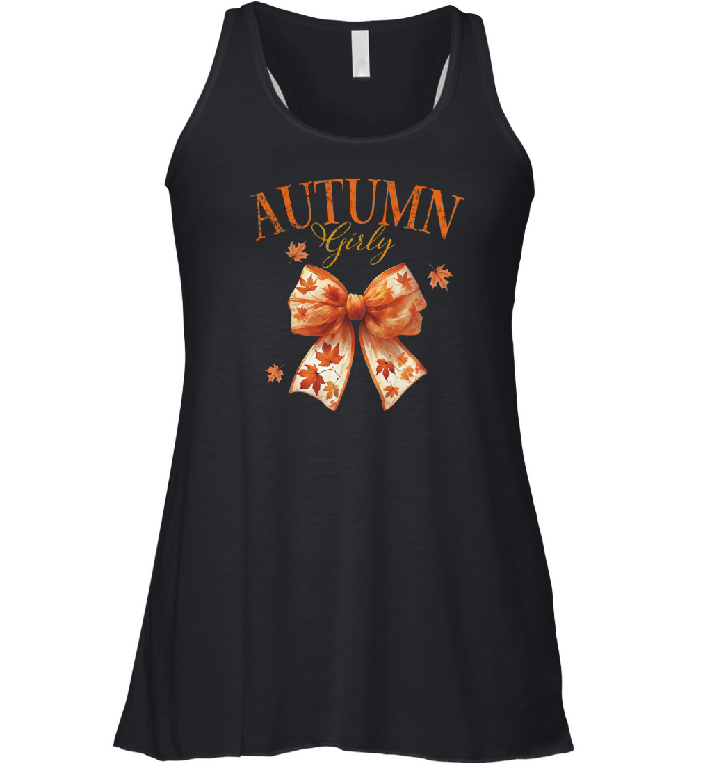 Coquette Fall Autumn Girly Women's Flowy Tank Top
