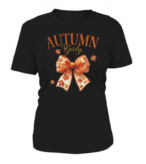 Coquette Fall Autumn Girly Women's T-Shirt