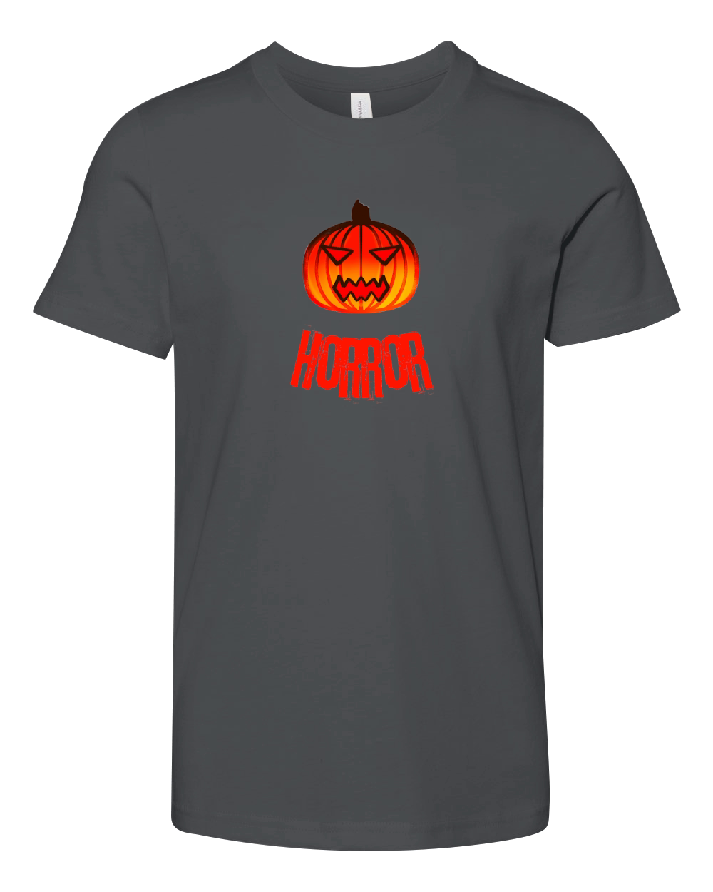 Pumpkin Horror Youth Unisex Jersey Tee
