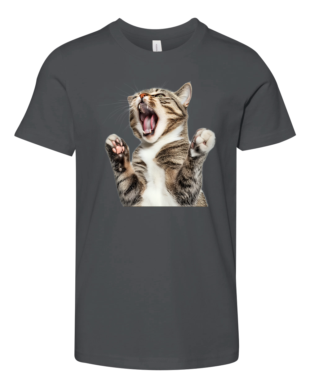 Three Tabby Cat 03 Youth Unisex Jersey Tee