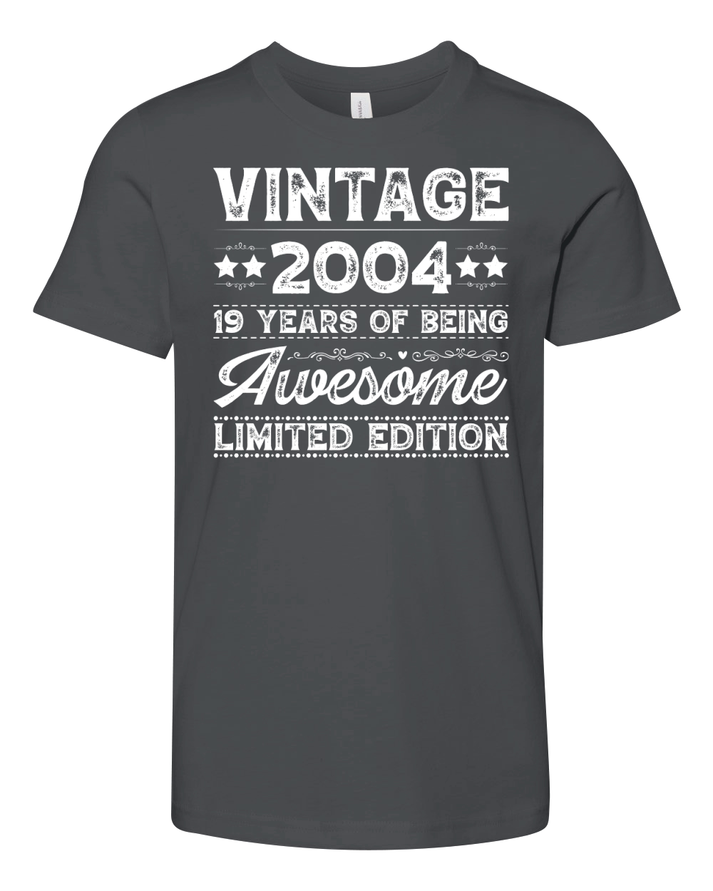Vintage 2004 Being Awesome Limited Edition Birthday (2) Youth Unisex Jersey Tee