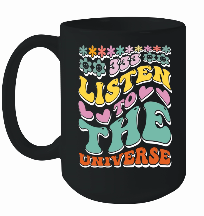 listen to the universe Ceramic Mug