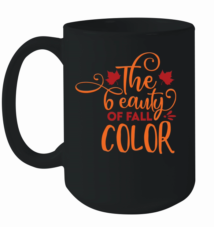 The beauty of fall color Ceramic Mug