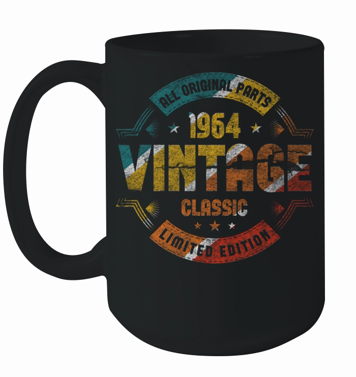 Vintage 1964 Classic Limited Edition Ceramic Mug