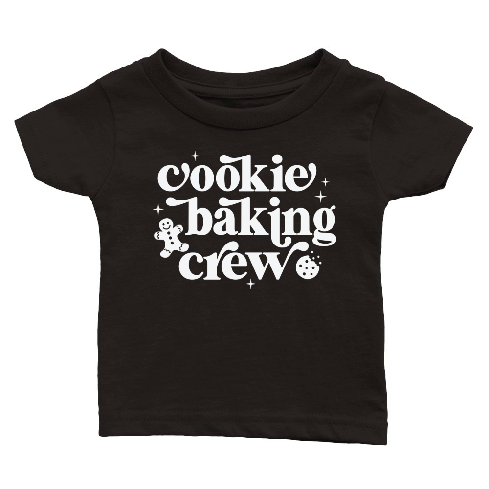 CookieBakingCrew 1White Classic Baby Crewneck T-shirt