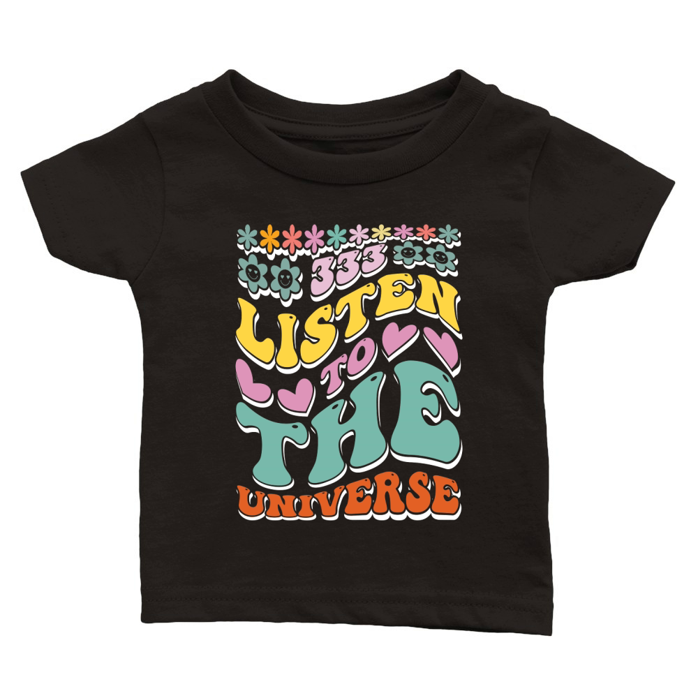 listen to the universe Classic Baby Crewneck T-shirt