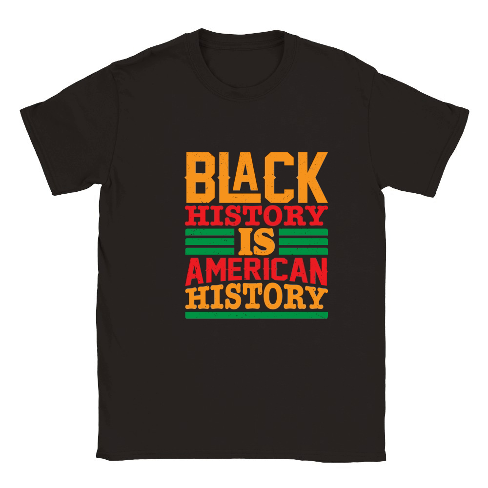 Black history is american history Classic Kids Crewneck T-shirt
