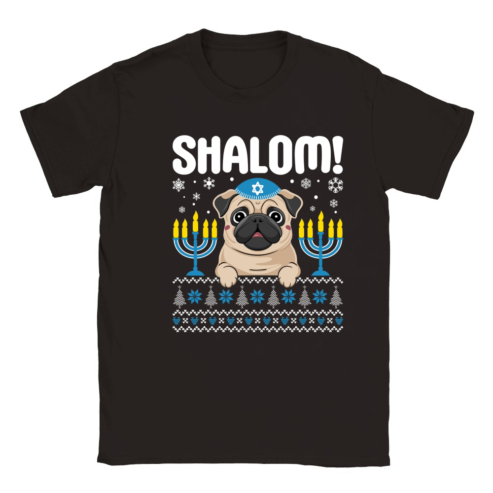 Shalom! dog Classic Kids Crewneck T-shirt
