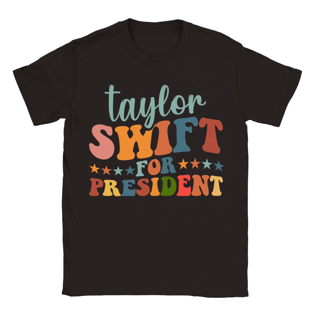 Taylor Swift For President Classic Kids Crewneck T-shirt