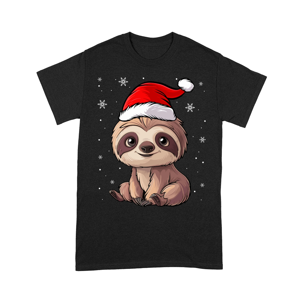 adorable sloth wearing santa hat 2 Comfort T-shirt