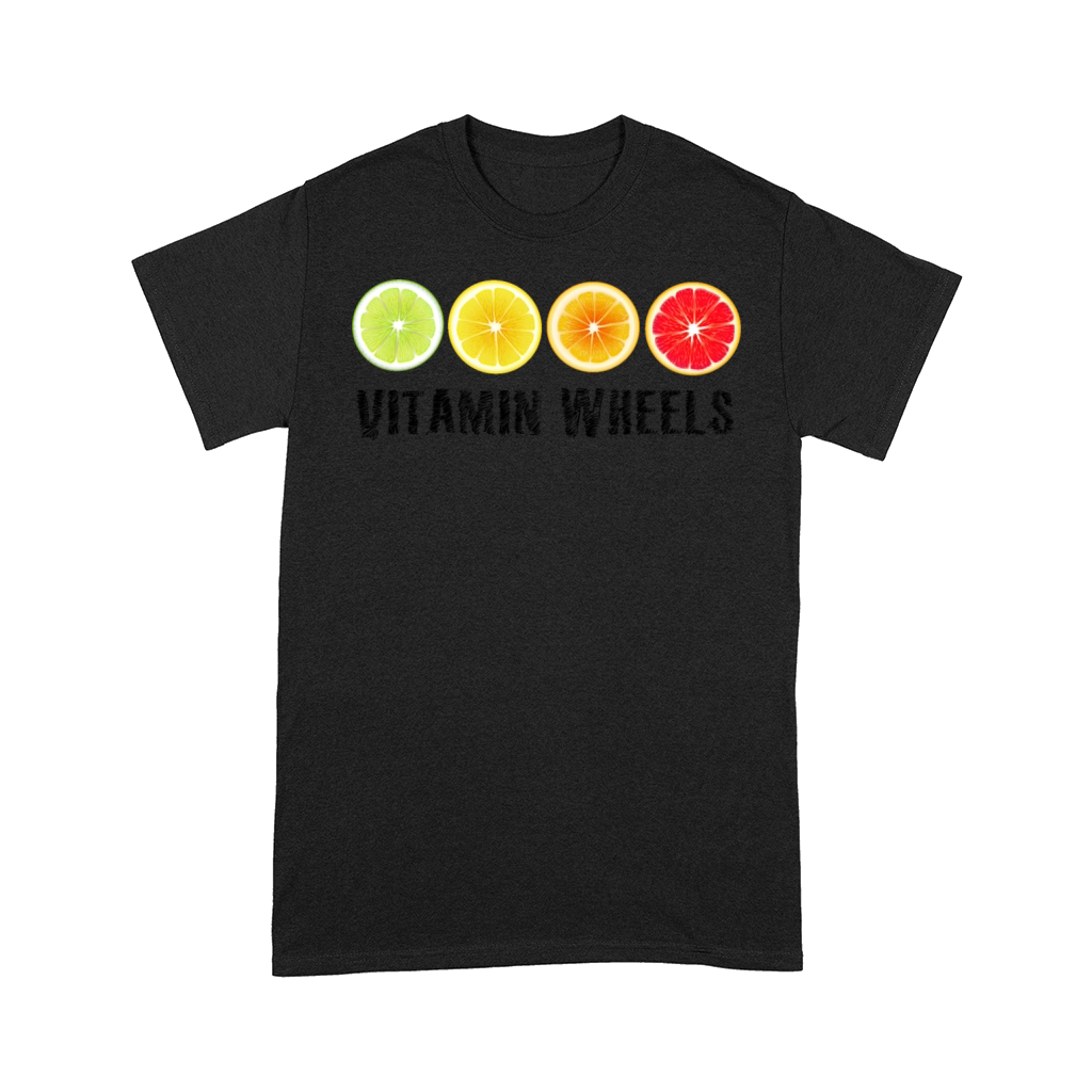 Lime Lemon Orange Vitamin Citrus Wheels of a Comfort T-shirt