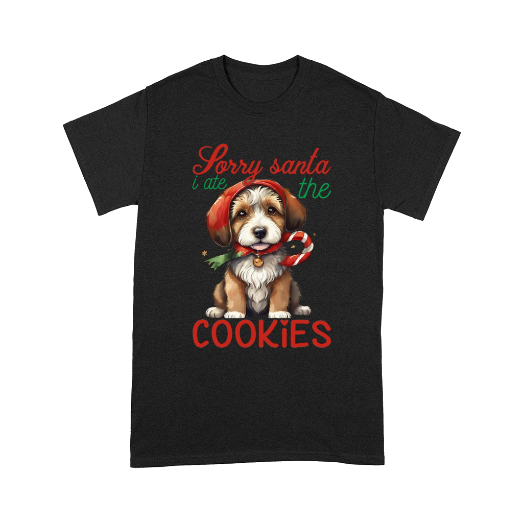 Sorry santa i ate the cookies Dog 2 Comfort T-shirt
