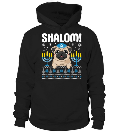 Shalom! dog Hoodie Unisex