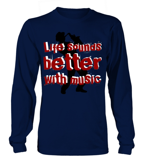 Life sounds better with music rb Long sleeved Unisex