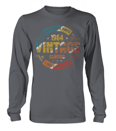 Vintage 1964 Classic Limited Edition Long sleeved Unisex