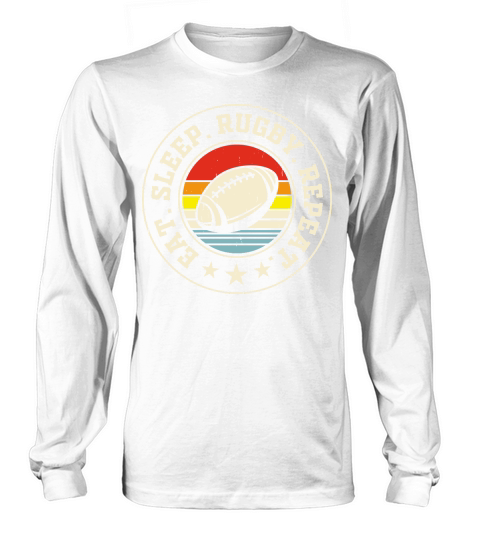 Vintage Rugby Player Long sleeved Unisex