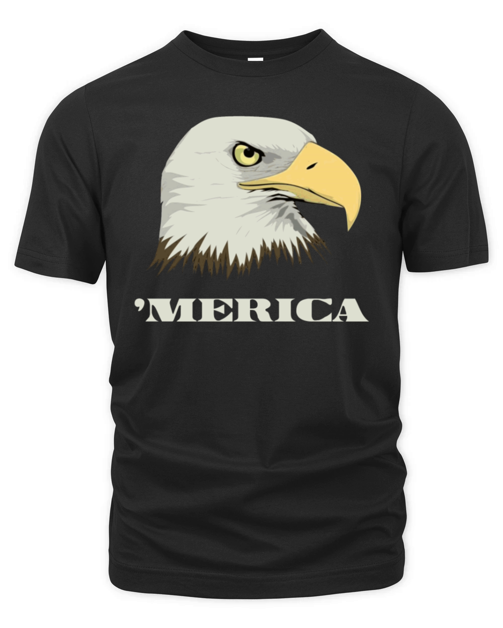 American Bald Eagle For Merica Organic Unisex T-shirt