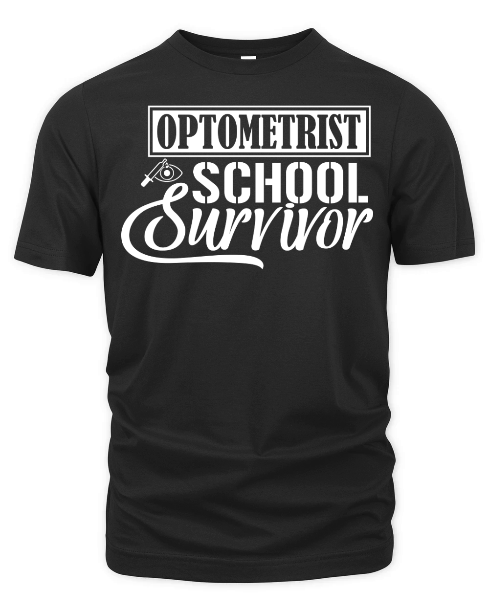 Optometry school survivor Organic Unisex T-shirt