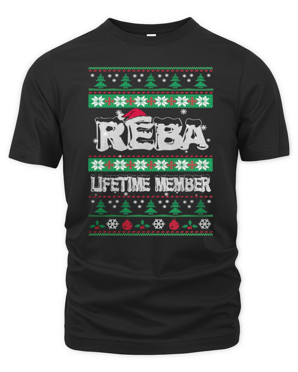 REBA Ugly Christmas Lifetime Member Organic Unisex T-shirt
