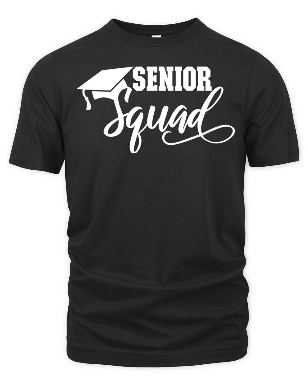 Senior Squad white Organic Unisex T-shirt