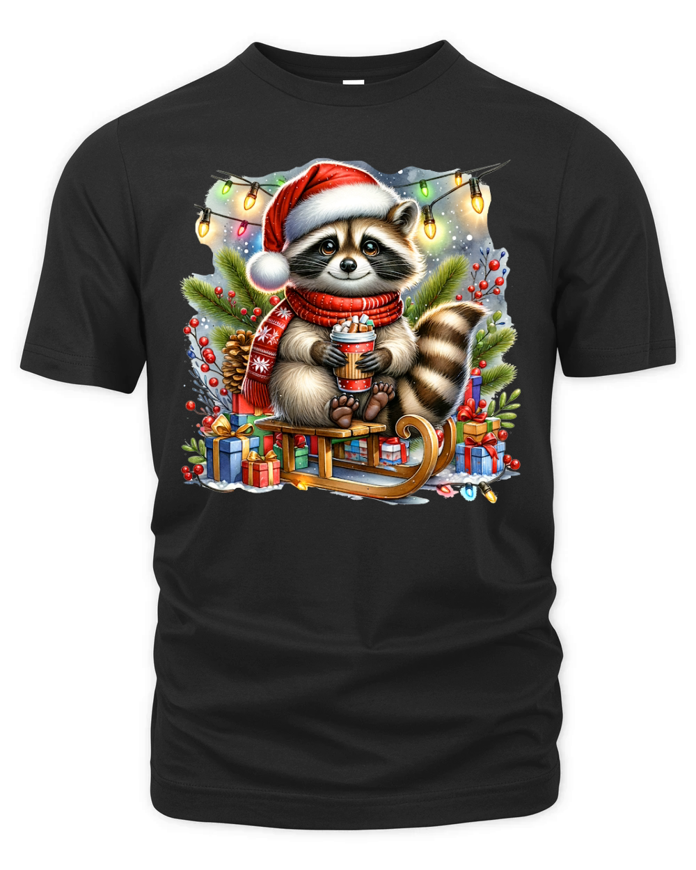 Sorry santa Ive been feral 10 Organic Unisex T-shirt