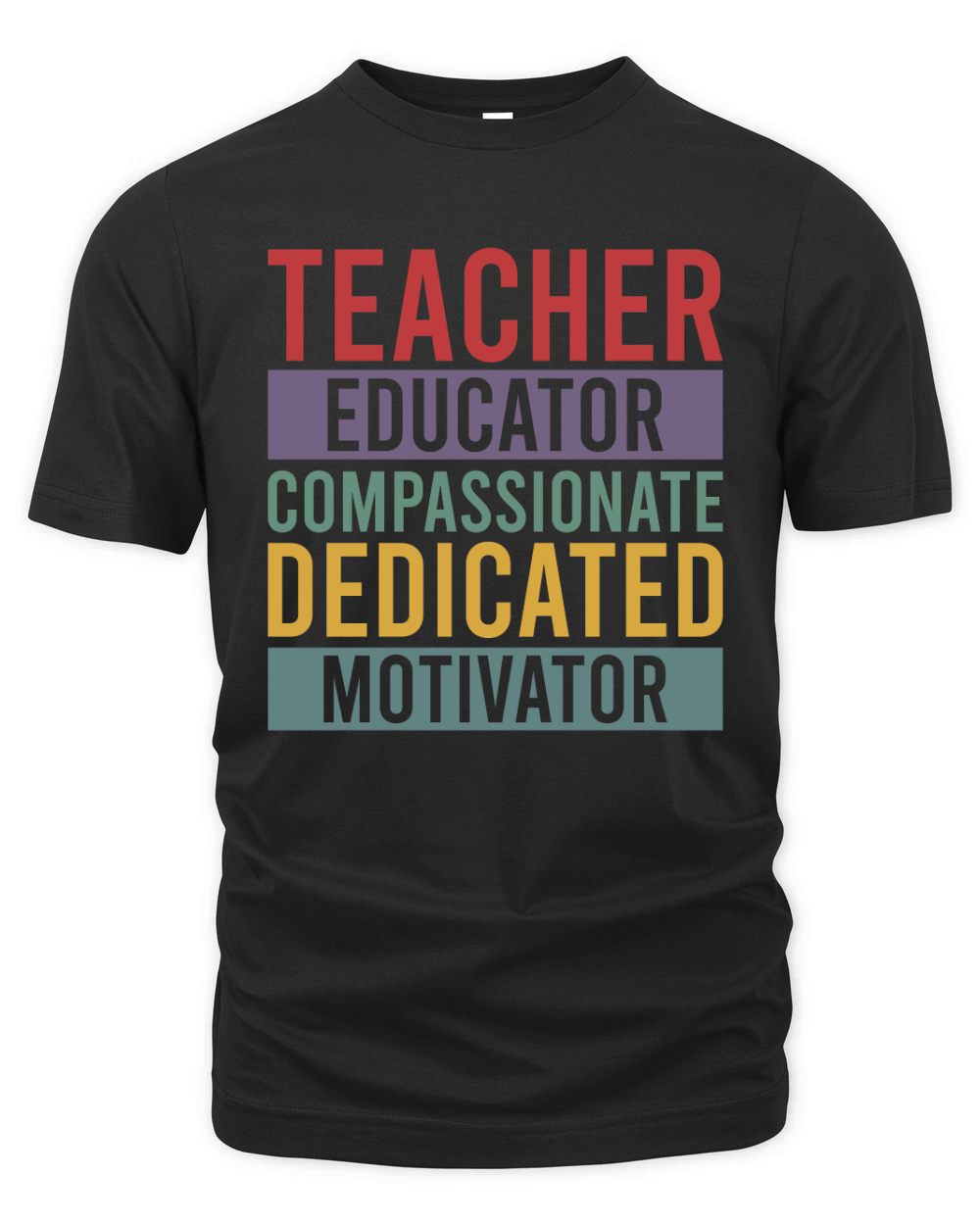 Teacher Educator Compassionate Organic Unisex T-shirt