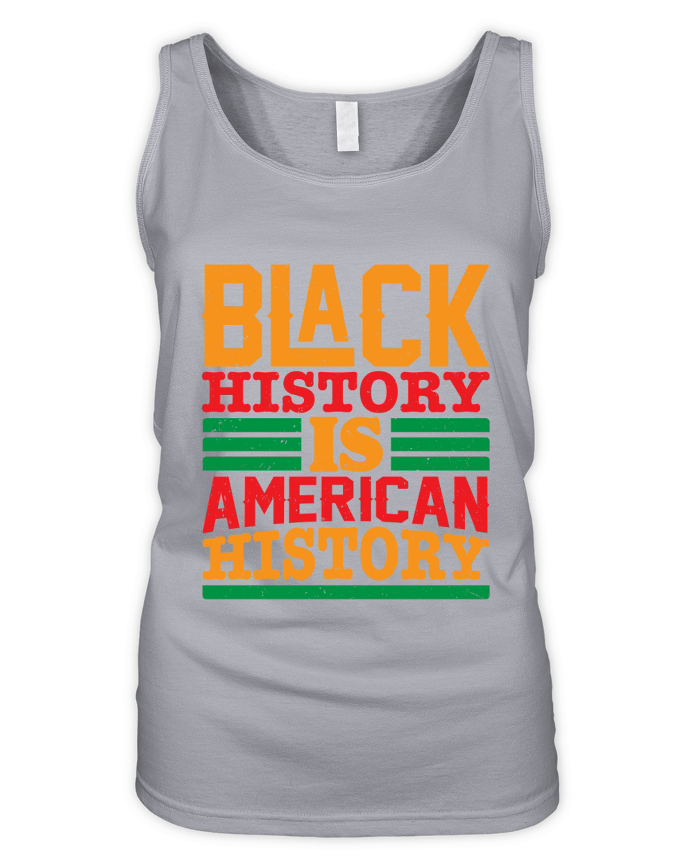 Black history is american history Organic Women's Tank Top