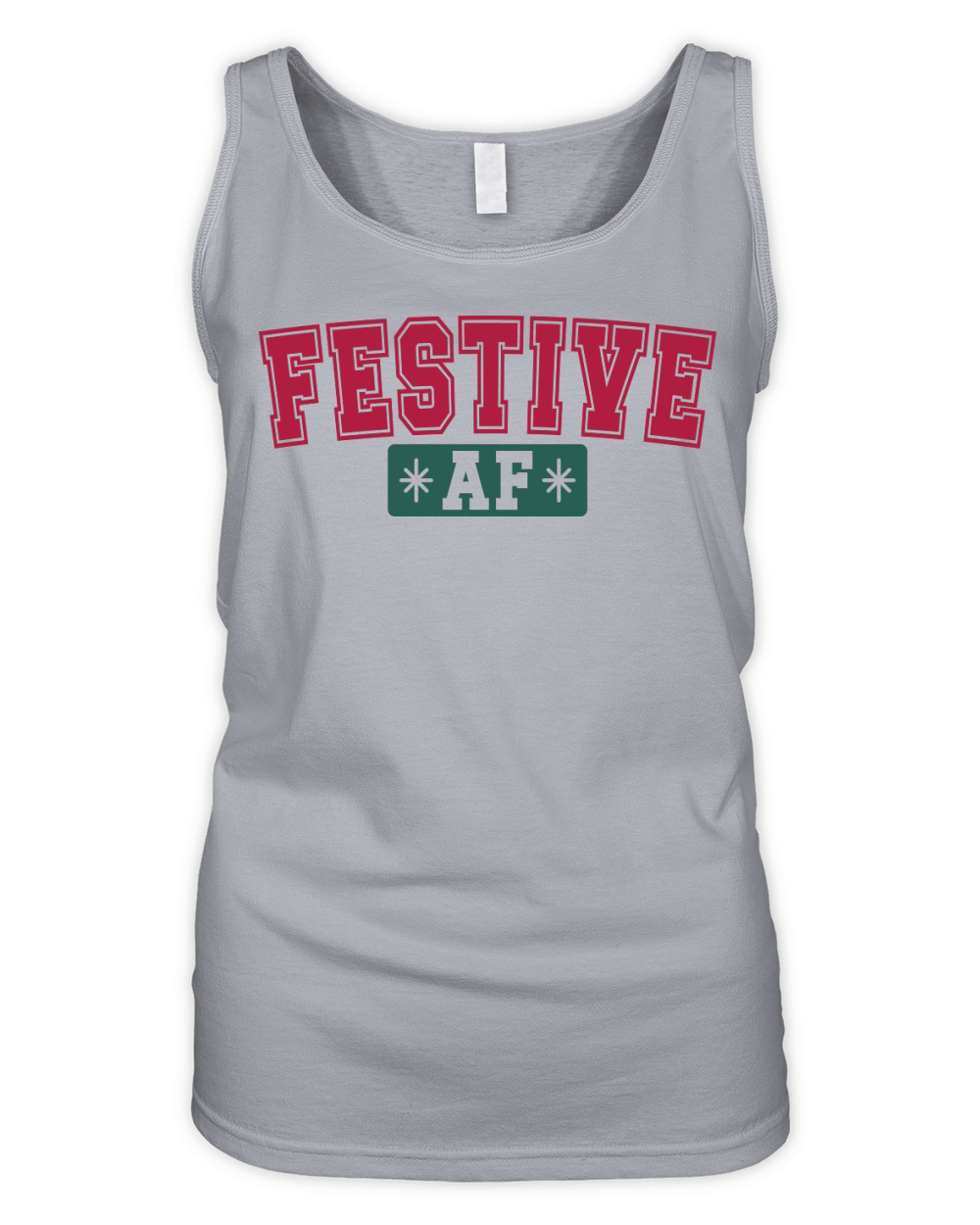 Festive Af Organic Women's Tank Top