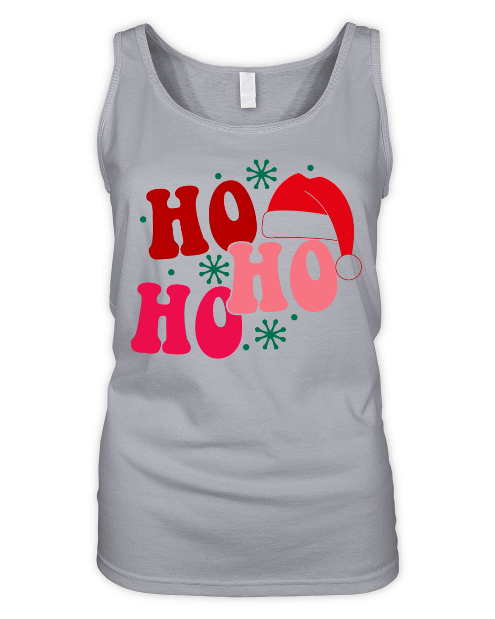Ho ho ho 7 Organic Women's Tank Top