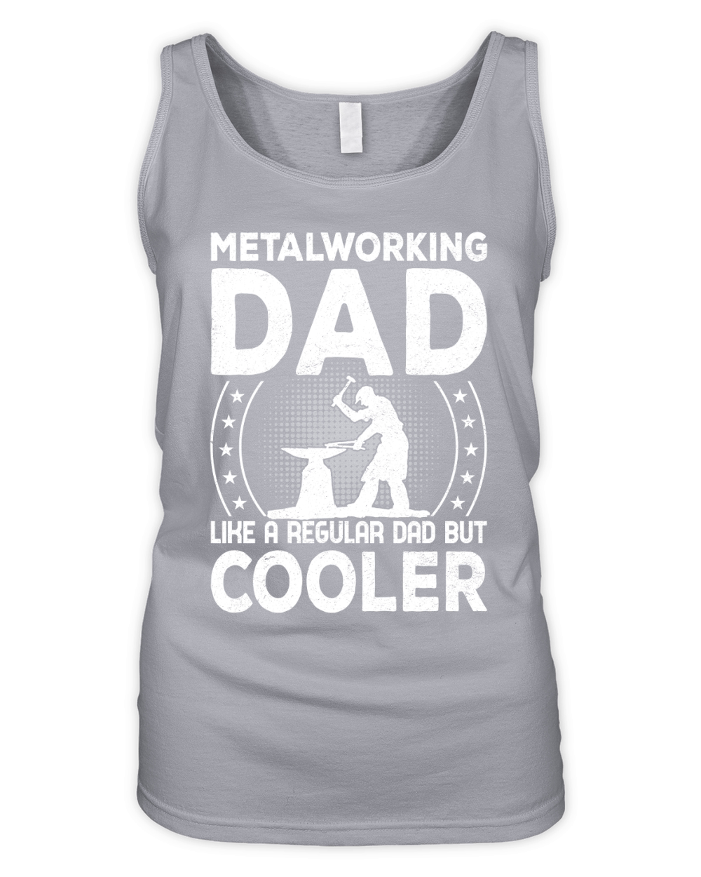 Metalworking Dad Like A Regular dad but Cooler 03 Organic Women's Tank Top